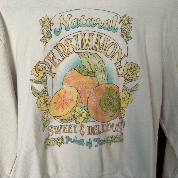 Urban Outfitters Future State Persimmon Shrunken Hoodie - Picture 4 of 7